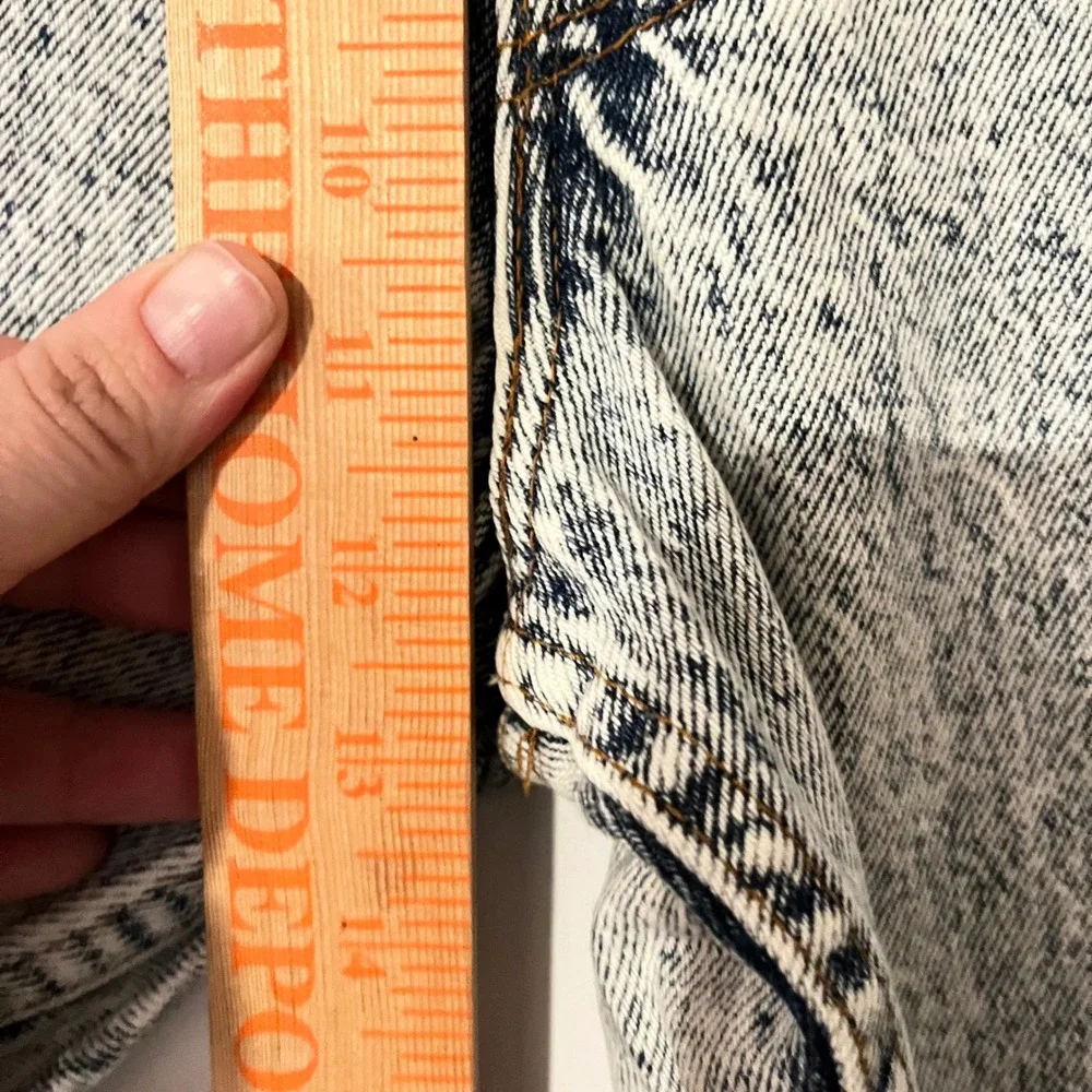 Vintage Levis 540 Relaxed Fit Acid Wash Jeans Made in USA W36 L29 Blue Denim